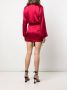 Michelle Mason Zijden mini-jurk Rood - Thumbnail 4
