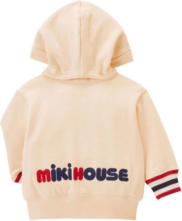 Miki House Jack met capuchon Beige