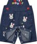 Miki House Overall met geborduurd konijn Blauw - Thumbnail 5