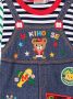 Miki House T-shirt met tuinprint Blauw - Thumbnail 3
