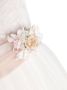 Mimilù Jurk met bloe patch Wit - Thumbnail 3