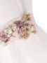 Mimilù Jurk met bloe patch Wit - Thumbnail 3