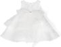 Mimilù Jurk met bloe patch Wit - Thumbnail 2