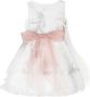 Mimilù Jurk met bloe print Wit - Thumbnail 2