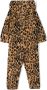 Mini Rodini Fleece romper Bruin - Thumbnail 2