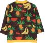 Mini Rodini Vest met fruitprint Bruin - Thumbnail 2