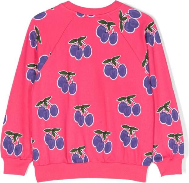 Mini Rodini T-shirt met logoprint Roze
