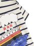 Mini Rodini Gestreepte T-shirtjurk Blauw - Thumbnail 3