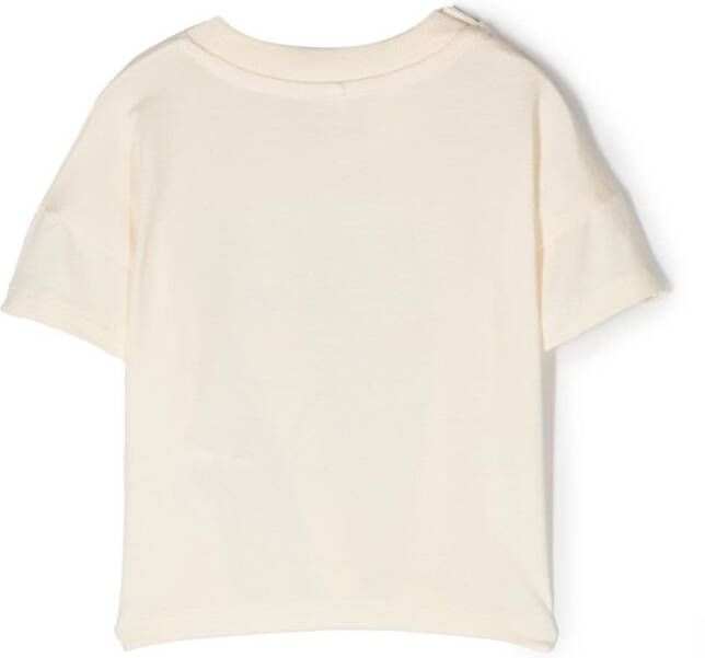 Mini Rodini T-shirt met print Beige