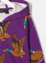 Mini Rodini Hoodie met rits Paars - Thumbnail 3