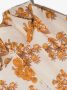 Mini Rodini Jurk met bloe print Beige - Thumbnail 4