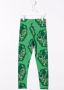 Mini Rodini Legging met bloe print Groen - Thumbnail 2
