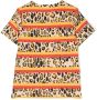 Mini Rodini T-shirt met luipaardprint Beige - Thumbnail 2