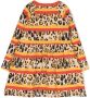 Mini Rodini Midi-jurk met luipaardprint Geel - Thumbnail 2