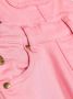 Mini Rodini Tuinbroek met geborduurd logo Roze - Thumbnail 3