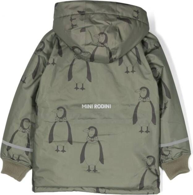 Mini Rodini Jack met capuchon Groen