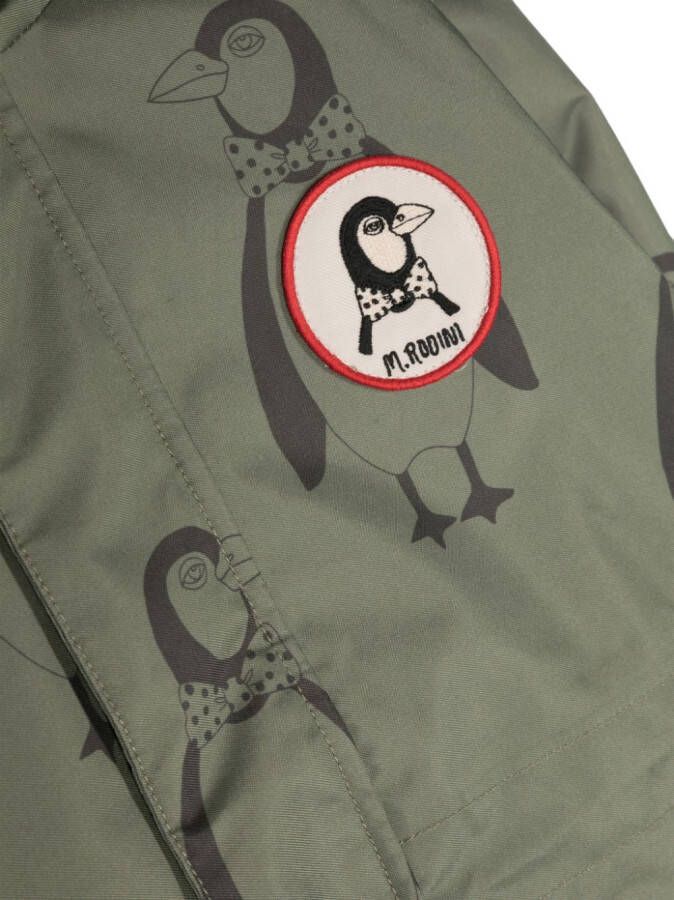 Mini Rodini Jack met capuchon Groen