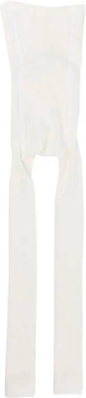 Mini Rodini High waist legging Wit