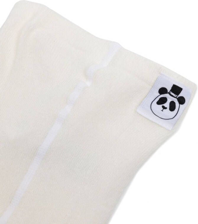 Mini Rodini High waist legging Wit