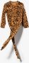 Mini Rodini Romperset met luipaardprint Bruin - Thumbnail 4