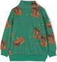 Mini Rodini Sweater met grafische print Groen - Thumbnail 2