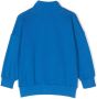 Mini Rodini Sweater met halve rits Blauw - Thumbnail 2