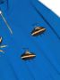 Mini Rodini Sweater met halve rits Blauw - Thumbnail 3
