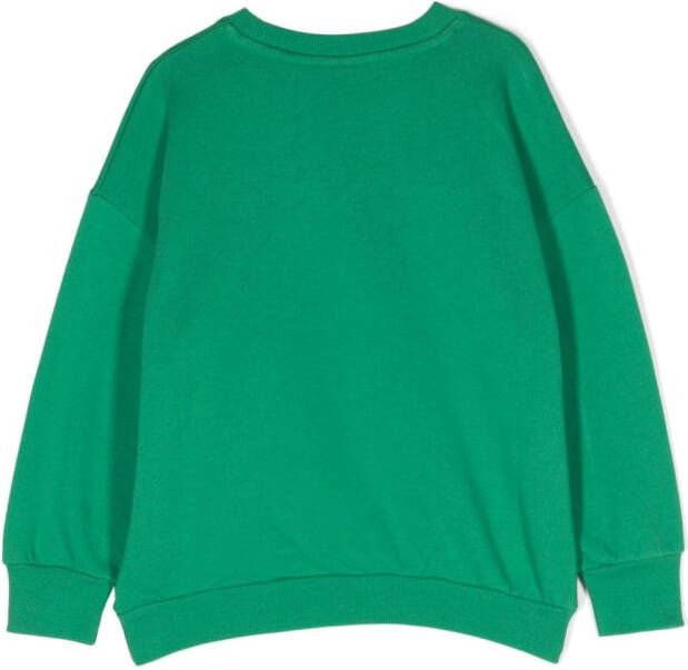 Mini Rodini Sweater met patroon Groen