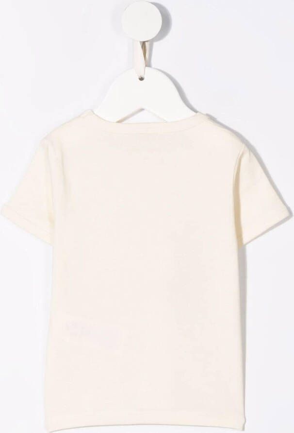 Mini Rodini T-shirt met slangenprint Wit