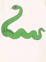 Mini Rodini T-shirt met slangenprint Wit - Thumbnail 3
