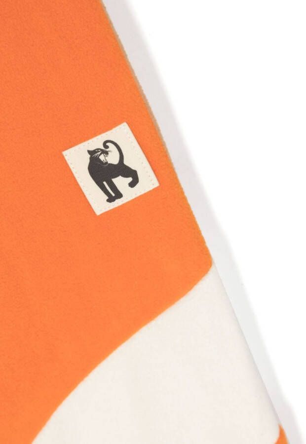 Mini Rodini Trainingsbroek met logopatch Oranje