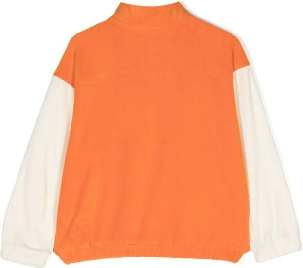 Mini Rodini Vest met colourblocking Oranje