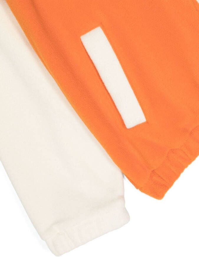 Mini Rodini Vest met colourblocking Oranje
