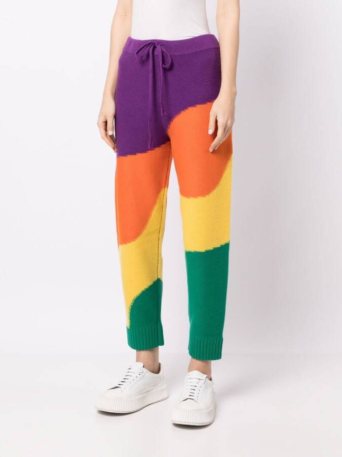 Mira Mikati Gestreepte broek Veelkleurig