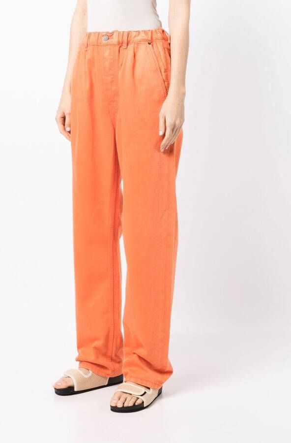 Mira Mikati High waist jeans Oranje