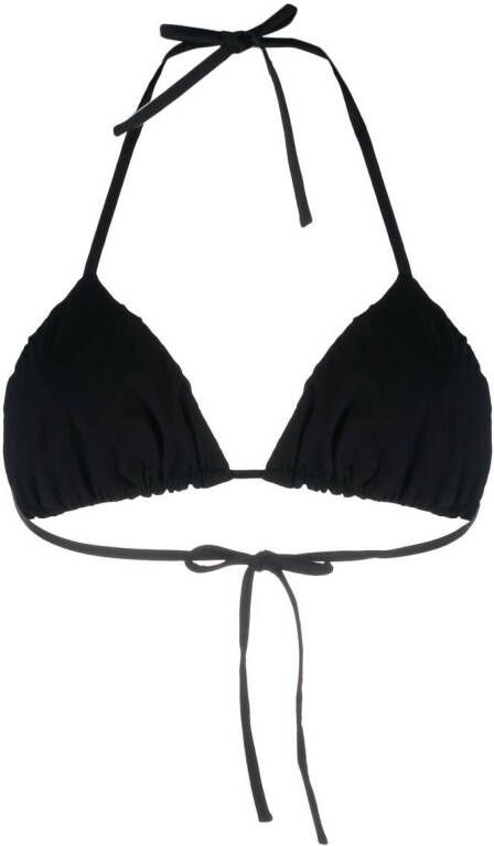 MISBHV Bikinitop met monogramprint Zwart