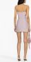 MISBHV Mini-jurk met korset-stijl Paars - Thumbnail 4