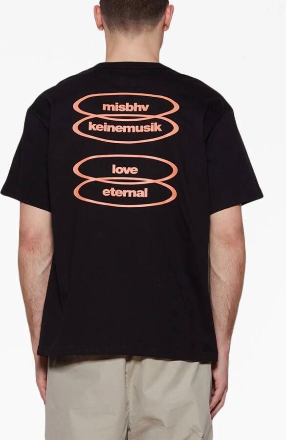 MISBHV Katoenen T-shirt Zwart