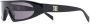 MISBHV Zonnebril met logoplakkaat Zwart - Thumbnail 2