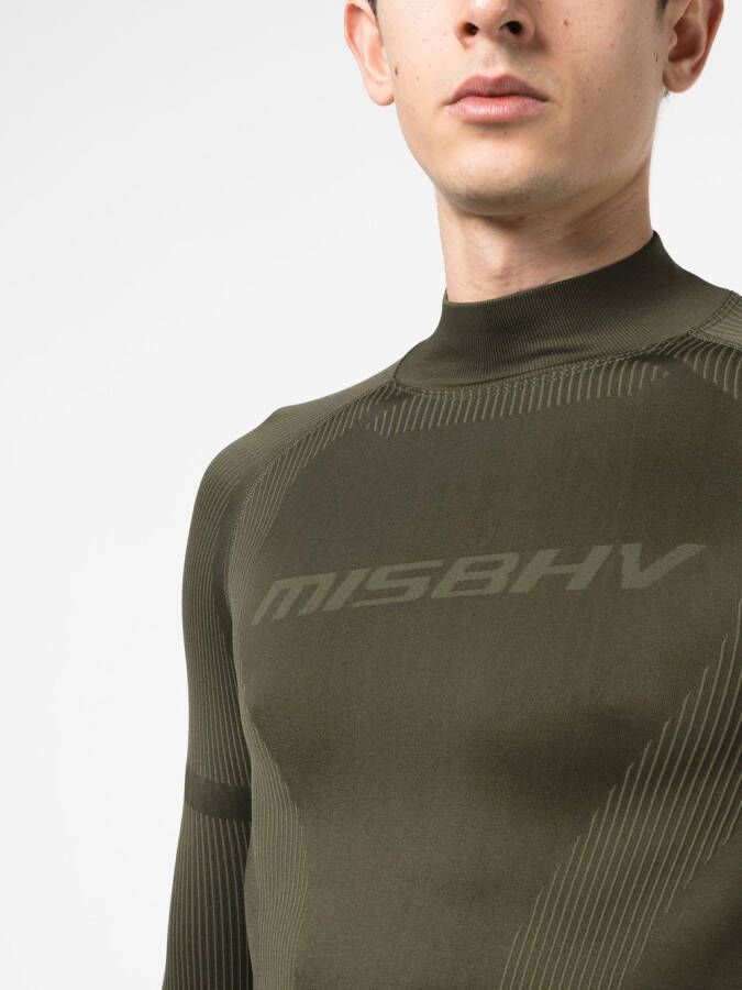 MISBHV T-shirt met logoprint Groen