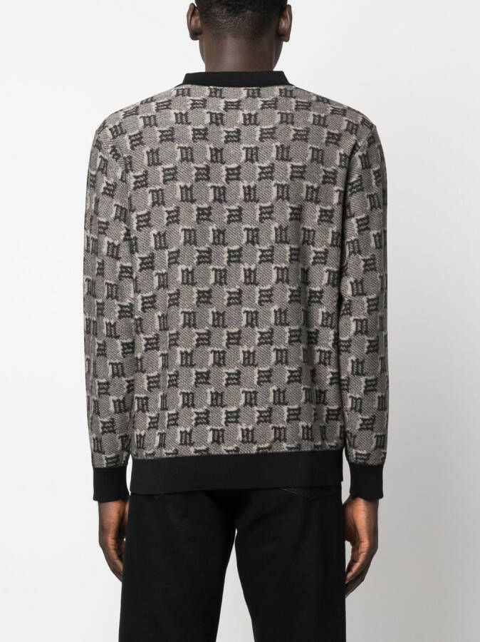 MISBHV Polotrui met jacquard Zwart