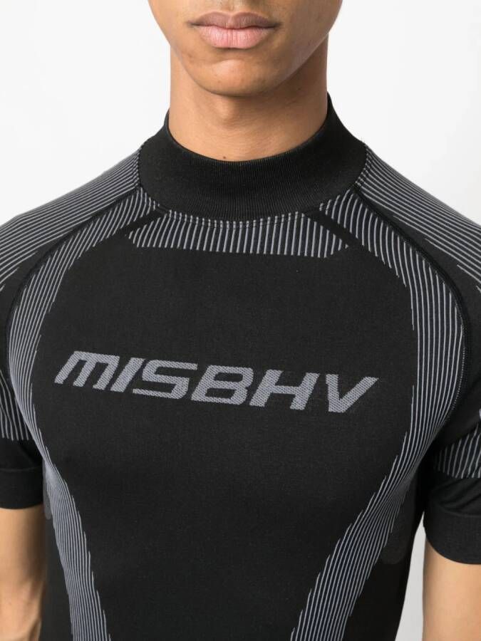MISBHV T-shirt met logoprint Zwart