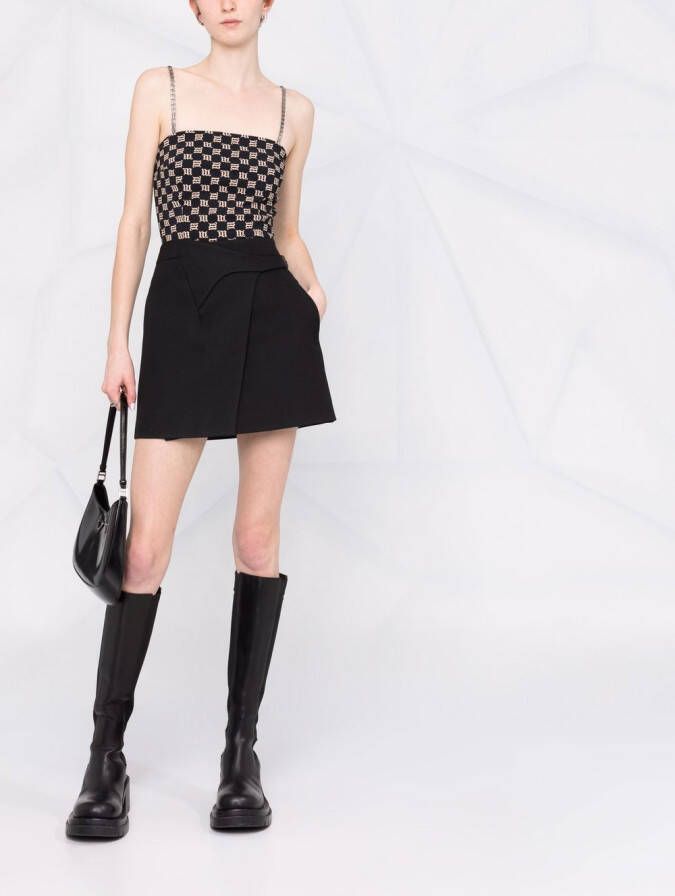 MISBHV Tanktop met monogramprint Zwart