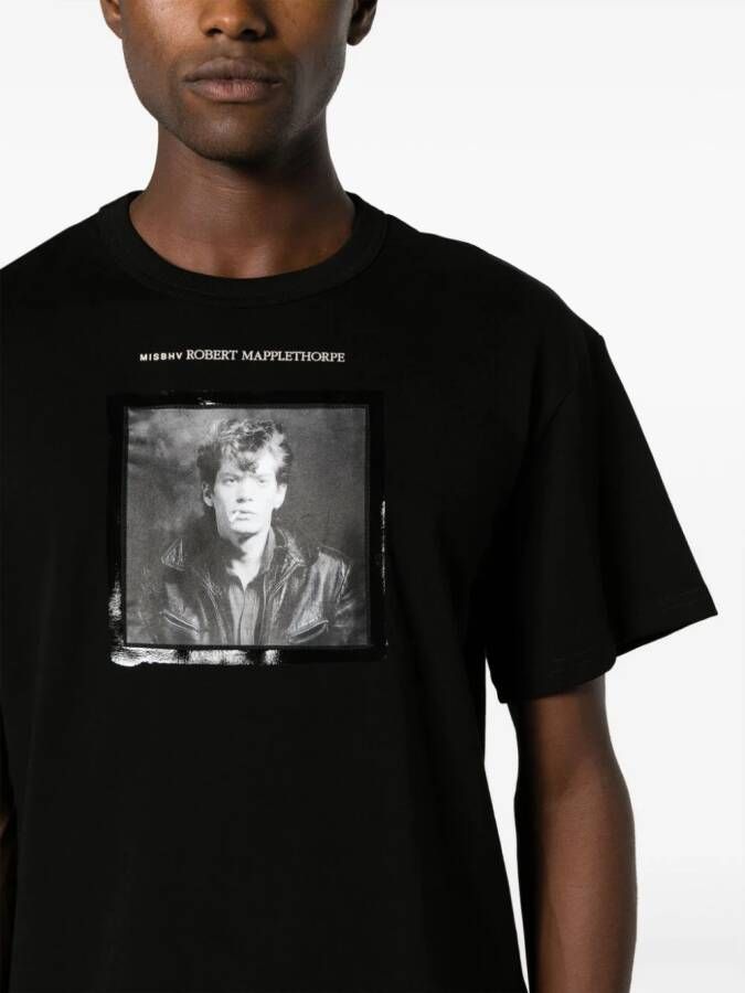 MISBHV x Robert Mapplethorpe T-shirt met fotoprint Zwart