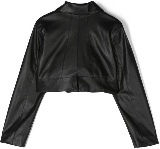 Miss Blumarine Jack met geborduurd logo Zwart