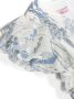Miss Blumarine Jurk met bloe print Beige - Thumbnail 3