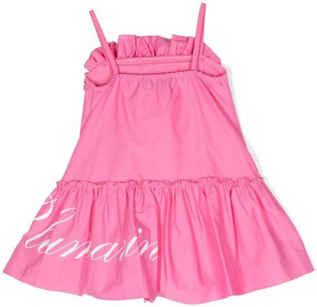 Miss Blumarine Jurk met ruche-detail Roze