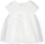 Miss Blumarine Jurk met ruches Wit - Thumbnail 2