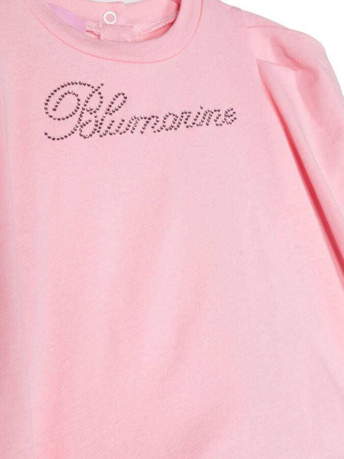 Miss Blumarine Sweater met logo Roze
