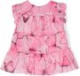 Miss Blumarine Rok met vlinderprint Roze - Thumbnail 2